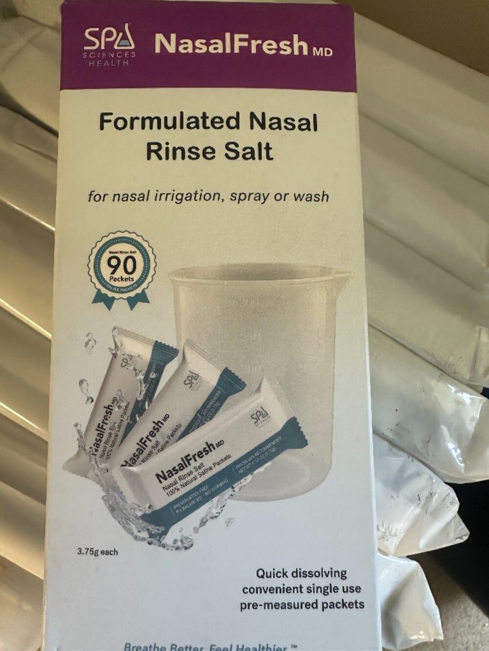 NASAL FRESH FORMULATED NASAL RINSE SALT